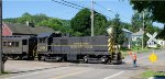 CACV 3051 leads its consist towards Cooperstown on an excursion run.